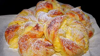 Suuuuperlecker 😍 Kennt ihr schon unsere Puddingschnecken ?😋 PUDDINGSCHNECKEN BLITZ REZEPT‼️‼️😍😍😍😍😍