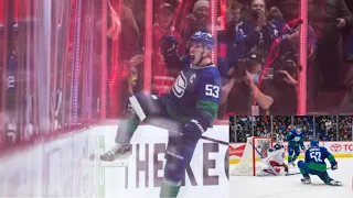 Bo Horvat's late game winning goal as Canucks rally to a 4-3 win over the Blue Jackets! Dec.14.2021