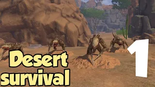 Desert survival gameplay walkthrough part 1