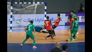 اهداف وملخص مباراة المغرب ضد مصر 4 0 نهائي بطولة العرب لكرة الصالات الفوتسال  Maroc Vs Egypt