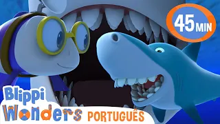 Dentes de tubarão | Blippi Brasil - Desenhos Animados Educativos