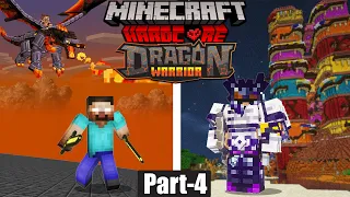 I Survive in Minecraft Hardcore Dragon Warrior Ep-4 Endersteel Armor..