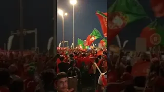 Portugal Fans (Portugal and India) celebration. #qatarworldcup2022  FIFA. #football #portugal