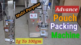 Advance Pouch Packing Machine | Multi Purpose Pouch Packing Machine