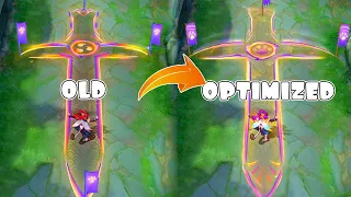 Harith Psychic Optimized VS OLD Skill Effects