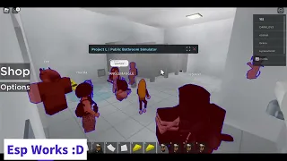 Project L : The best Script for Public Bathroom Simulator WalkSpeed, Esp and many more