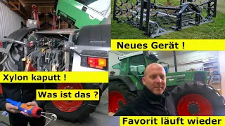 Fendt Xylon defekt ! | Neues Gerät | Favorit Vorderachse steht wieder am Boden | Pfuscht da einer ?