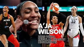 💪 A'ja Wilson 2023 WNBA Regular Season Highlights of the back-to-back WNBA Champion & 53 point game