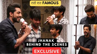 Krushal Ahuja ने किया इस लड़के को सेट पे FAMOUS | JHANAK On Location BTS | Star Plus | EXCLUSIVE