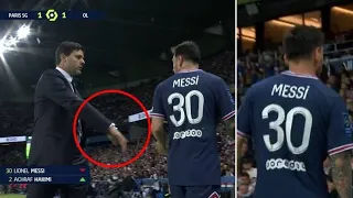 Lionel Messi Snubs Handshake From Mauricio Pochettino 