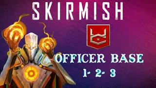 War Commander Skirmish Event Officer Base 1-2-3 Easy Way.