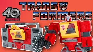 UNBOXING: Transformers 40th Anniversary Cartoon Colored G1 Blaster