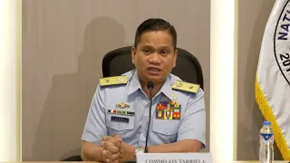 Philippine Coast Guard holds presser after China ships damage Philippine vessels in Bajo de Masinloc