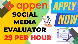 Social Media Evaluator Appen | Long Term WFH Opportunity | Freelancing Work