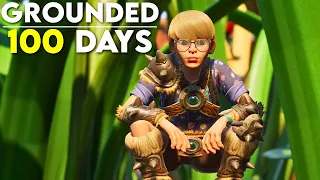 I Played 100 Days Of GROUNDED... Here's What Happened...