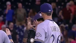 MIL@WSH: Lohse retires Turner, earns first MLB save