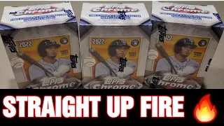 🚨 Unbelievable Blaster Boxes of 2022 Topps Chrome 🔥 🔥 😍