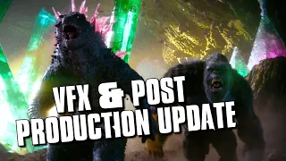 Godzilla X Kong: The New Empire Post Production & VFX Update - Godzilla X Kong News And Updates