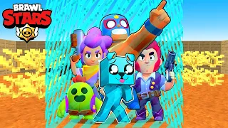 ZAMKNIĘTY W BARIERZE z BRAWL STARS ⭐ w Minecraft!