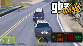 [GTAW] LSSD Deputy Patrick Chia collides in a pursuit with LSPD | GTA World