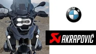 BMW R 1200 GS LC (2013) Akrapovic Sport Exhaust Sound & Acceleration Test