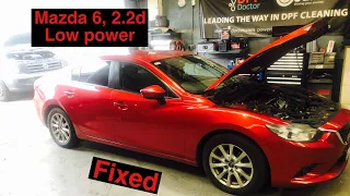 Mazda 6 reduced power fault finding