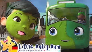 Räder des Busses Halloween | Kinderlieder und Cartoons | Lellobee | Moonbug Kids Deutsch