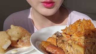 [ASMR] 로제마라샹궈 크림새우 Rose Malaxianguo and Cream Shrimp Mukbang