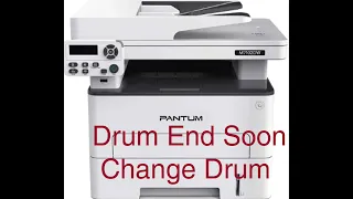 pantum printer End drum soon || M7102DW|| solved