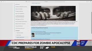 CDC on zombie apocalypse