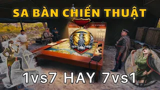 Chiến lược thời gian thực World of Tanks: Cách để thắng được 7 người chơi?