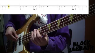 Black Sabbath - The Wizard Bass Cover (With Playalong Tab)