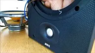 Replacing a B&W tweeter: 601 S2, 602 S2, 603 S2, 604 S2, 605 S2