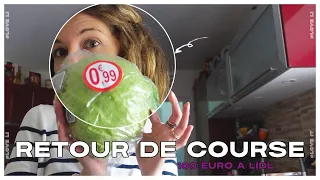 RETOUR DE COURSE 100€ LIDL