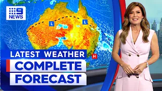 Australia Weather Update: Potential heavy rainfall in Sydney | 9 News Australia