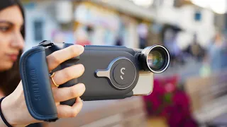 Convert Your iPhone Into a DSLR! - ShiftCam ProGrip & ProLens Review!