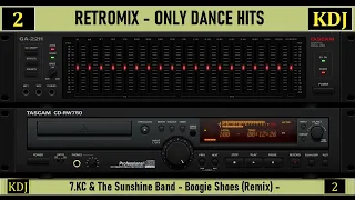 RETROMIX 80S - ONLY DANCE HITS - Vol.02 - KDJ - ESPECIAL SET LARGA DURACIÓN