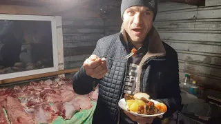 //Зарезали свинью,Петровна хочет кушать🤣//Мини таранчук с 🔥Вечером в ЧТ //Коптилочка-ДРЕВОС👍//