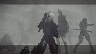 NieR: Automata. #45. Десант YoRHa. Глобальное заражение