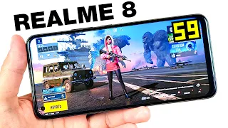 REALME 8 - GAMING TEST🔥 УДИВИЛ! 🔥 БОЛЬШОЙ ТЕСТ В ИГРАХ 2021! С FPS! + НАГРЕВ