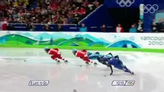 Men's 1000M Short Track Speed Skating Highlights - Vancouver 2010 Winter Olympic Games