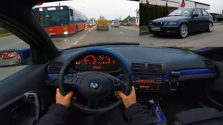 2002 BMW 3 Series Compact E46, facelift 2001 320 td 150 Hp Pov Test Drive