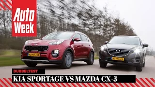 Kia Sportage vs Mazda CX-5 - AutoWeek review