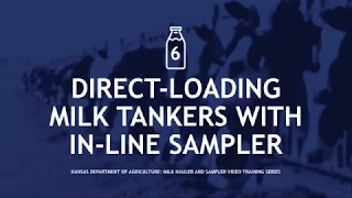 Direct Load Milk Tankers: In-Line Sampling Systems