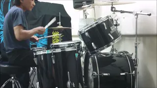 野口五郎　グッド・ラック drum cover