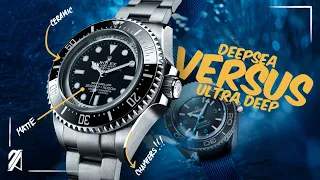 WIN OR FAIL?! Rolex Deepsea Challenge VS Omega Ultra Deep