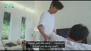 jungkook cook for baby taehyung😘 how cute!! 💜in the SOOP 2 #bts #in_the_soop #taekook #taehyung #jk