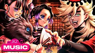 Castelo Infinito I - Shinobu, Kanao e Inosuke Vs Douma (Kimetsu No Yaiba)