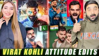 Pak reacts on Ultimate Attitude VIRAT KOHLI 👑 |Attitude Reels 🇵🇰🇮🇳