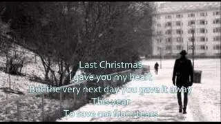 Last Christmas - Wham HQ ( with lyrics )